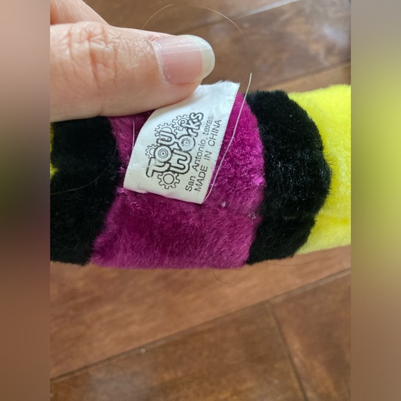 Toy Works Mosquito Plush stuffed Yellow Purple insect 21” - Picture 4 of 9